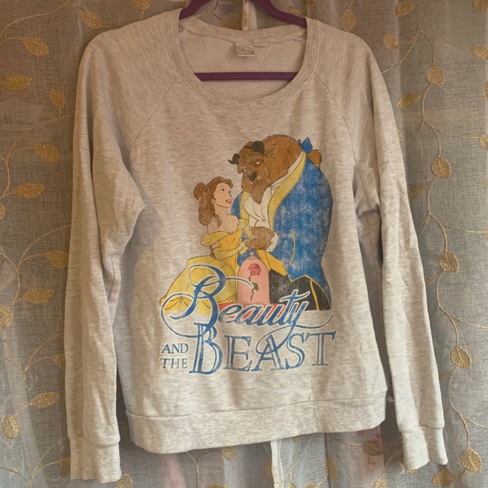 Forever 21 Disney Beauty & the Beast Pullover